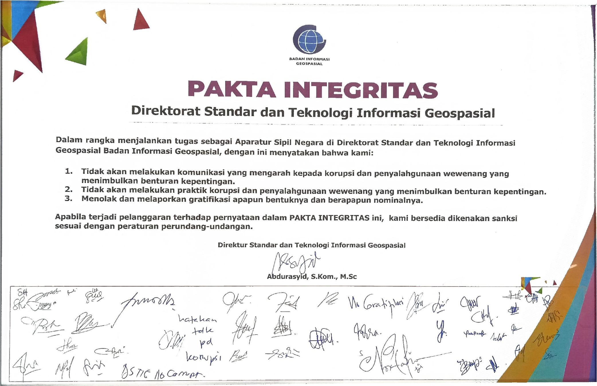 Pakta Integritas